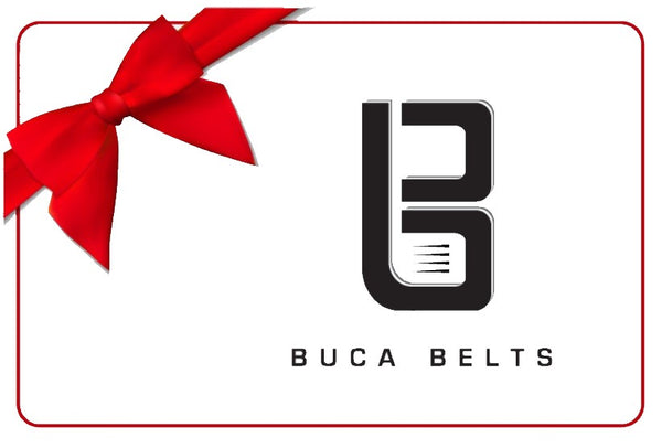 Gift card available from Buca Belts